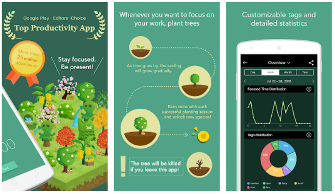 Forest Productivity app_ How to be More Efficient at Work